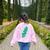 DIY Mitochondria Costume Biology Teacher Halloween Women's Sweatshirt Back Print Light Pink DIY Mitochondria Costume Biology Teacher Halloween Women's Sweatshirt Back Print Light Pink