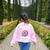 Donut Stop Reading Kawaii Teacher Preschool Kindergarten Women's Sweatshirt Back Print Light Pink Donut Stop Reading Kawaii Teacher Preschool Kindergarten Women's Sweatshirt Back Print Light Pink