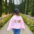 Dream Team Last Day Of School Back To School Teacher Kids Women's Sweatshirt Back Print Light Pink
