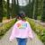 English Teacher Men Women Grammar Class English Teacher Women's Sweatshirt Back Print Light Pink