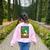 Groovy Ghost Reading Book Cat Halloween Ghost Teacher Women's Sweatshirt Back Print Light Pink Groovy Ghost Reading Book Cat Halloween Ghost Teacher Women's Sweatshirt Back Print Light Pink