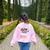 Halloween Teacher Women Cute Reading Ghost Read More Books Women's Sweatshirt Back Print Light Pink Halloween Teacher Women Cute Reading Ghost Read More Books Women's Sweatshirt Back Print Light Pink