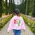 Kindergarten ELF Squad Christmas ELF Student Teacher Men Women Kids Women's Sweatshirt Back Print Light Pink Kindergarten ELF Squad Christmas ELF Student Teacher Men Women Kids Women's Sweatshirt Back Print Light Pink