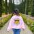 Lets Learn Today Shirt Smile Face 4K Teacher Back To School Women's Sweatshirt Back Print Light Pink Lets Learn Today Shirt Smile Face 4K Teacher Back To School Women's Sweatshirt Back Print Light Pink