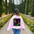 Nerdy Forms Nanotubes Chemistry Teacher Geek Women's Sweatshirt Back Print Light Pink
