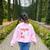 PE Teacher Voice PE Teacher School Fitness Class Women's Sweatshirt Back Print Light Pink
