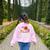Pirate Teacher Men Women Kids Women's Sweatshirt Back Print Light Pink Pirate Teacher Men Women Kids Women's Sweatshirt Back Print Light Pink
