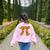 Pumpkin Pi Math Teacher Halloween Costume Geometry Women's Sweatshirt Back Print Light Pink Pumpkin Pi Math Teacher Halloween Costume Geometry Women's Sweatshirt Back Print Light Pink