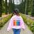 Rainbow Roygbiv Kids Artist Costume Art Teacher Women's Sweatshirt Back Print Light Pink Rainbow Roygbiv Kids Artist Costume Art Teacher Women's Sweatshirt Back Print Light Pink