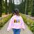 I Rescue Books Trapped In The Bookstore Book Teacher For Men Women Women's Sweatshirt Back Print Light Pink