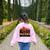 Sedona s Sedona Arizona Shirts T-Shirt Women's Sweatshirt Back Print Light Pink