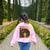 Smart Teacher Afro Girl Melanin African American Wowen Women's Sweatshirt Back Print Light Pink Smart Teacher Afro Girl Melanin African American Wowen Women's Sweatshirt Back Print Light Pink