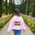 Sorry My Fault Earthquake Tectonic Plate Science Teacher Pun Women's Sweatshirt Back Print Light Pink Sorry My Fault Earthquake Tectonic Plate Science Teacher Pun Women's Sweatshirt Back Print Light Pink