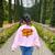 Super Teacher Superhero Back To School Teacher's Women's Sweatshirt Back Print Light Pink Super Teacher Superhero Back To School Teacher's Women's Sweatshirt Back Print Light Pink