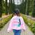 Teacher Dinosaurs Didnt Read Look What Happened Book Reading Women's Sweatshirt Back Print Light Pink Teacher Dinosaurs Didnt Read Look What Happened Book Reading Women's Sweatshirt Back Print Light Pink