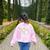 Teachers Love Brains Halloween Costume Boo Trick Teach Women's Sweatshirt Back Print Light Pink Teachers Love Brains Halloween Costume Boo Trick Teach Women's Sweatshirt Back Print Light Pink