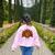 Thanksgiving Math Teacher Math Symbol Men Women Girls Kids Women's Sweatshirt Back Print Light Pink