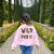 Wild About Pre-K Teacher Student First Day Of Kindergarten Women's Sweatshirt Back Print Light Pink
