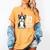 10 Years Old Birthday Boston Terrier Dog Lover 10th Party For Men Women Kids Women's Comfort Colors T-Shirt Mustard
