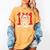 100 Days Smarter 101st Day School Dalmatian Dog Teacher Kids Women's Comfort Colors T-Shirt Mustard