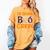 1st Grade Boo Crew First Grade Halloween Teacher Women's Comfort Colors T-Shirt Mustard