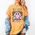 In My 1st Grade Era Smile Face Back To School Teacher Kid Women's Comfort Colors T-Shirt Mustard