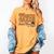 4th Grade Back To School Fourth Grade Dream Team Teacher Women's Comfort Colors T-Shirt Mustard