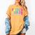 4th Grade Squad Fourth Teacher Student Team Back To School Women's Comfort Colors T-Shirt Mustard