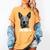 4th July Blue Heeler Dog Merica Patriotic USA Flag Cute Women's Comfort Colors T-Shirt Mustard