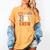 5th Grade Boo Crew Halloween Teachers Students Women's Comfort Colors T-Shirt Mustard