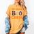 5th Grade Boo Crew Teacher Fifth Grade Halloween Women's Comfort Colors T-Shirt Mustard