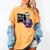 67 Math Teacher Meme Brainrot Six Seven Halloween Equation Women's Comfort Colors T-Shirt Mustard