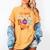 6th Grade Boo Crew Sixth Grade Halloween Teacher Kid Women's Comfort Colors T-Shirt Mustard 6th Grade Boo Crew Sixth Grade Halloween Teacher Kid Women's Comfort Colors T-Shirt Mustard