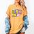 ABCD Pre-K Rocks Back To School PreK Kindergarten Teacher Women's Comfort Colors T-Shirt Mustard ABCD Pre-K Rocks Back To School PreK Kindergarten Teacher Women's Comfort Colors T-Shirt Mustard