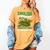AG Teacher English Is Important But Agriculture Teacher Women's Comfort Colors T-Shirt Mustard