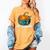 Art Teacher Pumpkin Halloween Night Men Women Women's Comfort Colors T-Shirt Mustard Art Teacher Pumpkin Halloween Night Men Women Women's Comfort Colors T-Shirt Mustard