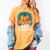 Art Teacher Pumpkin Painting Halloween Costume Women's Comfort Colors T-Shirt Mustard Art Teacher Pumpkin Painting Halloween Costume Women's Comfort Colors T-Shirt Mustard