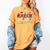 ASL Christmas Buffalo Plaid Teacher American Sign Language Women's Comfort Colors T-Shirt Mustard ASL Christmas Buffalo Plaid Teacher American Sign Language Women's Comfort Colors T-Shirt Mustard
