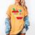 Attendance Matters Teacher Apple For Back To School Women's Comfort Colors T-Shirt Mustard Attendance Matters Teacher Apple For Back To School Women's Comfort Colors T-Shirt Mustard