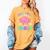 Back To School Kiss Your Brain Cute Teacher Appreciation Women's Comfort Colors T-Shirt Mustard