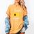 Back To School Teach Love And Inspire Teacher Sunflower Women's Comfort Colors T-Shirt Mustard Back To School Teach Love And Inspire Teacher Sunflower Women's Comfort Colors T-Shirt Mustard