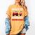 Back To School Teacher Farming Tractor Farmer Kids 100th Day Women's Comfort Colors T-Shirt Mustard Back To School Teacher Farming Tractor Farmer Kids 100th Day Women's Comfort Colors T-Shirt Mustard