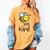 Bee Kind Bumble Bee Anti Bullying Teacher Kindness Matters Women's Comfort Colors T-Shirt Mustard