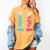 Biology Teacher DNA RNA Student Science Biologist Men Women Women's Comfort Colors T-Shirt Mustard