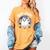 Boo Jour Ghost Halloween French Teacher Cute Coffe Croissant Women's Comfort Colors T-Shirt Mustard Boo Jour Ghost Halloween French Teacher Cute Coffe Croissant Women's Comfort Colors T-Shirt Mustard