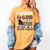 Boston Terrier American Gentleman Non-Sporting Dog Lover Women's Comfort Colors T-Shirt Mustard