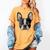 Boston Terrier Cute Puppy Face Dog Lover Pet Owner Women's Comfort Colors T-Shirt Mustard