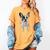 Boston Terrier Dog Motif Pet Art Boston Terrier Men Women Kids Women's Comfort Colors T-Shirt Mustard