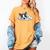 Boston Terrier Dog Official Sleeping Men Women Girls Kids Women's Comfort Colors T-Shirt Mustard
