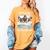 Boston Terrier Dog Official Sleepshirt Pajamas Nightgown Men Women Girls Kids Women's Comfort Colors T-Shirt Mustard